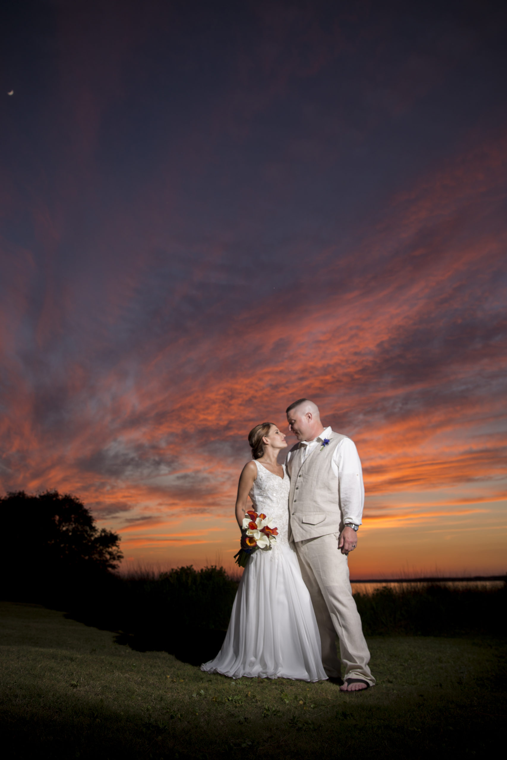 Crystal Coast Country Club Wedding Picture