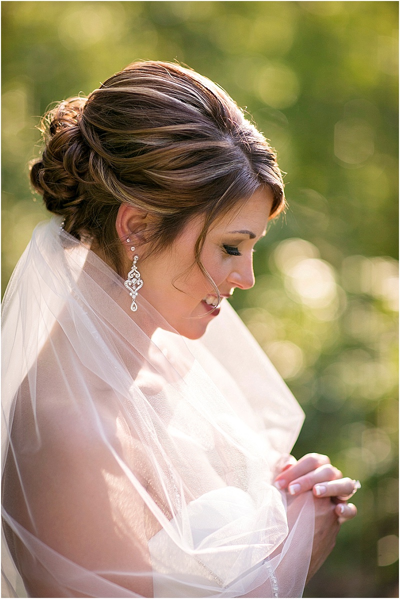 Bride at Duke Gardens