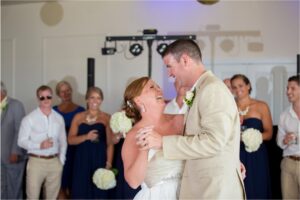 First Dance at Crystal Coast Country Club wedding
