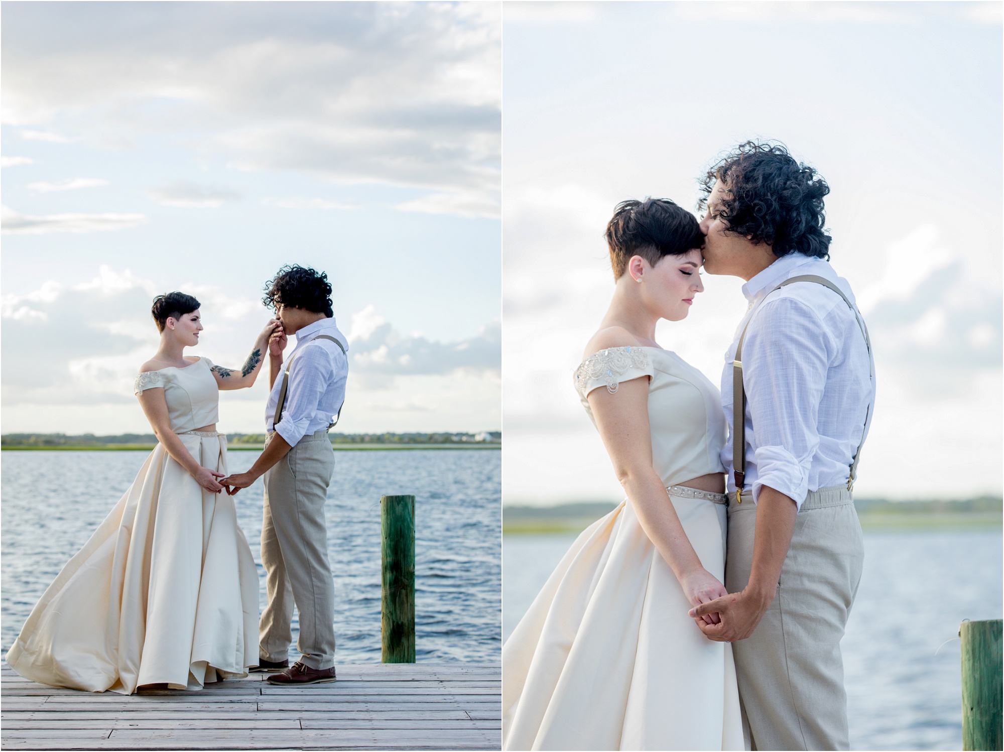 Wedding Pictures from Emerald Isle Elopement