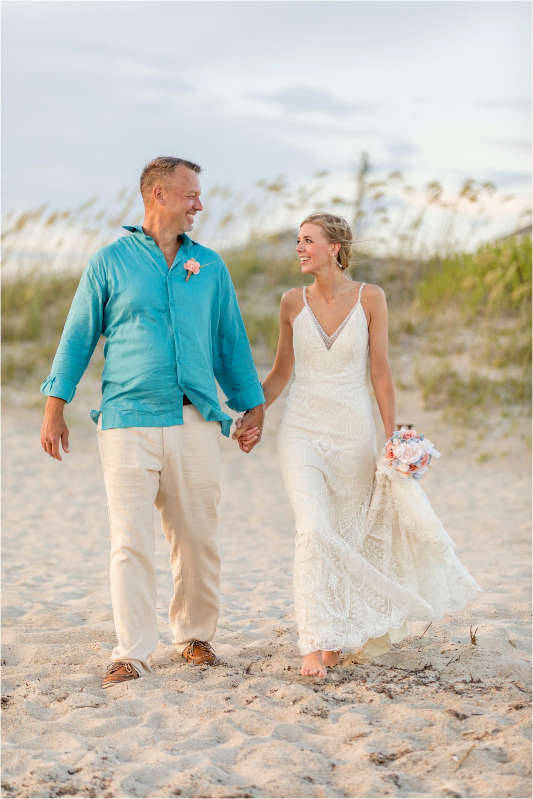 Groom outfit for beach wedding sale